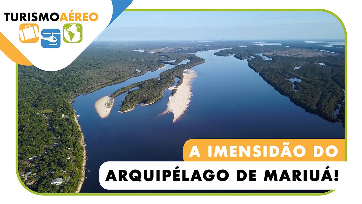 A imensidão do Arquipélago de Mariuá / AM